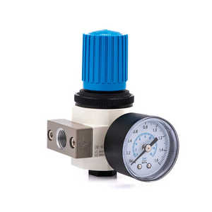 O Série OU pressão do ar que reduz o regulador Regulador pneumático do filtro do ar com calibre - Product Image 2