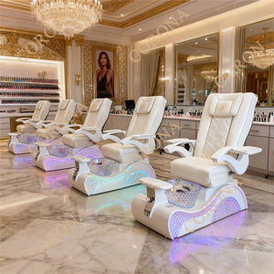 Poltrona <span class=keywords><strong>Spa</strong></span> Professionale per Pedicure con Massaggio Elettrico, Reclinabile e Regolabile, Prezzo di Fabbrica, con Ciotola - Product Image 4