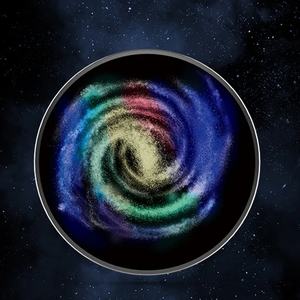 ของเล่นสแตนเลสรูปดาวกาแลคซีมีไฟหลากสีหมุนได้ปลายนิ้วของเล่นคลายเครียด mozmocoin สำหรับเด็ก - Product Image 3