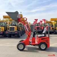 Caricatore elettrico Zl06 400kg 500kg 600kg 1ton macchine agricole nuova energia Mini caricatore elettrico per la vendita