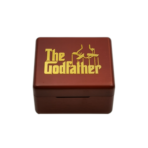 Caja Musical de Madera Roja de Lujo The Godfather, Mecanismo Musical de Cuerda, Regalo Especial y Adorable para Amigos y Familiares en Navidad - Product Image 3