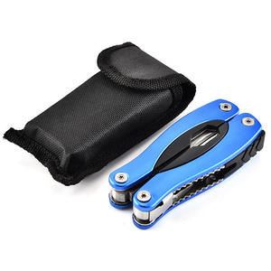 Industrial Grade Multifunction <b>Pliers</b> Stainless Steel Folding Pocket Tool 11 Function Utility <b>Pliers</b> for Outdoor Repair - Product Image 3