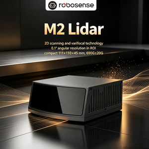 RoboSense M2 Lidar 111x110x45 มม. เทคโนโลยีการสแกน 2 มิติแบบปรับระยะโฟกัสได้ สำหรับการตรวจจับสิ่งกีดขวางในการขับขี่อัตโนมัติ - Product Image 2