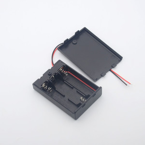 Boîtier de batterie 3x AA 4,5V avec câble et couvercle pour appareils électroniques - Product Image 1