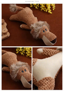 Üretici toptan fil kurt aslan köpek peluş oyuncaklar - Product Image 5