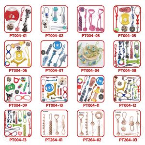 Ücretsiz Kombinasyon Köpek Çiğneme Pamuk Halat Oyuncak Seti Isırmaya Dayanıklı 10 11 12'li Paketler Köpek Diş Çıkarma Oyuncak Seti - Product Image 3