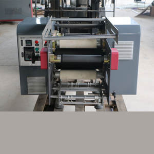 Máquinas de rollos de cinta mini prensa de calor de cordón de satén de transferencia de calentamiento doble rotativa - Product Image 5