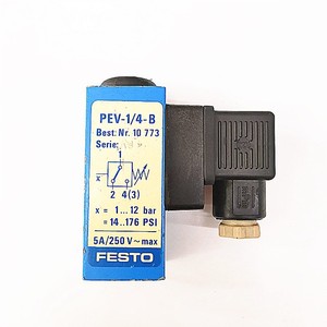 Interruptor de Presión Festo PEV-1/4-B 10773 G1/4 SPDT Aire 1-12 Bar IP22 Plástico - Product Image 2