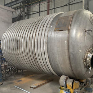 Tanque agitador de reactor de pintura de hervidor de reacción de acero inoxidable de doble capa con bomba de motor-Componentes de núcleo incluidos - Product Image 5