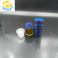 Capsule en Aluminium et Plastique avec Bec Verseur, Bouchon ROPP en Aluminium pour Bouteille de Vin, Couvercles de Bouteille pour Whisky et Vodka