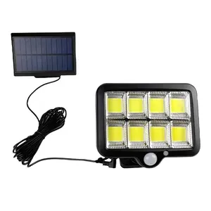 Solar Wall Lamp Outdoor Solar gate light Powered Security Lamps COB LED Induction Motion Sensor solar home lighting