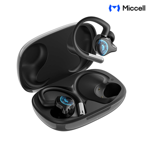 Écouteurs sans fil TWS 3-en-1 Miccell en gros, les plus vendus : intra-auriculaires, à crochet d'oreille et filaires, avec carte son pour jeux - Product Image 1