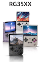 Nueva Consola de Videojuegos Portátil RG35XX, Reproductor Portátil con Wifi, Batería, CPU de 4 Núcleos, 2 Tarjetas Linux, Juegos Retro
