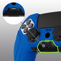 Protection anti-transpiration en silicone pour manette PS5 Dualsense Edge Play Station 5 Accessoires avec couvre-manettes