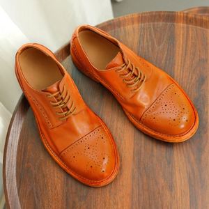 Zapatos de Vestir de Cuero Genuino para Hombre, de Alta Calidad, al por Mayor, para Negocios, Oficina, Casuales, Oxford - Product Image 3