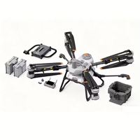 Drone agricole Agras T100 à succès avec module GPS RTK double standard et pulvérisateur de charge utile T50/T40