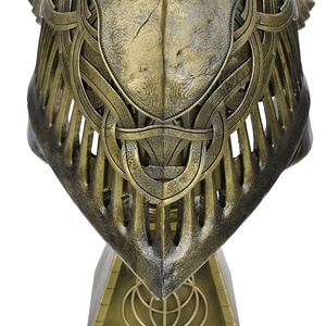 エルデンリンググラスファイバーコスプレ小道具レプリカ等身大ヴァルキリーマレーニア翼ヘルメット樹脂ディスプレイ付き - Product Image 5