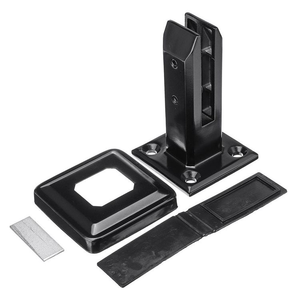 316 2205 Boong Hiên Lan Can Lan Can Ban Công Inox Inox Không Khung Hàng Rào <span class=keywords><strong>Plexiglass</strong></span> Hồ Bơi Kính Hàng Rào Đen - Product Image 2