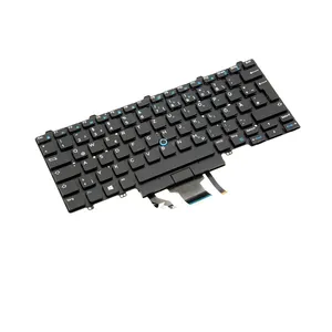 HK-HHT alman Dell için klavye Latitude E5450 e770 E7450 E7470 5450 7480 7490 arkadan aydınlatmalı klavye