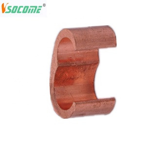 Morsetto in rame tipo C VSOCOME CCT per protezione contro i fulmini e messa a <span class=keywords><strong>terra</strong></span>, certificato ISO9001:2008, per conduttori da 7,5-700 mm - Product Image 4