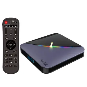 2023 New Android 9.0 TV Box A95X F3 S905X3 Quad cord A55 4GB 64GB Optional 8K 75FPS Dual WIFI BT Android Set-Top Box A95XF3