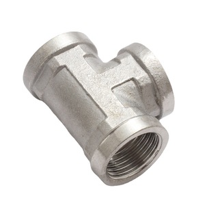 ข้อต่อทีสเตนเลสสตีลขนาด 1/2 นิ้ว เกลียวใน สำหรับอุปกรณ์ประปา - Product Image 5