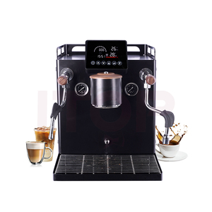 Macchina da Caffè Commerciale con Pompa Rotativa - Gruppo Singolo 9 Bar Doppia Caldaia 3200W per Piccoli Caffè con Alimentazione Automatica dell'Acqua - Product Image 4