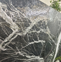 Dalles et carreaux de marbre vert naturel moderne noir Verde Levanto Alpi Veria pour salle de bain, meuble-lavabo, banc, dessus de table pour hôtels