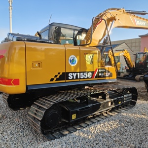 Offre Spéciale : Excavatrice Sany 155 d'occasion en excellent état, engin de construction, moteur, pompe, engrenages - Modèle 2022, capacité de godet 0,75 m³, prix bas - Product Image 4