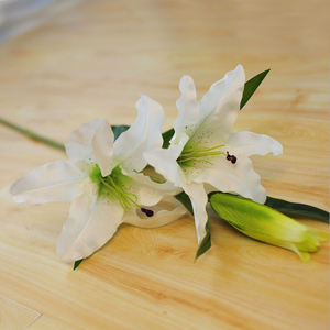 Nuovo design di <span class=keywords><strong>colore</strong></span> rosa di <span class=keywords><strong>colore</strong></span> giallo, bianco disponibile artificiale spider <span class=keywords><strong>fiore</strong></span> di giglio - Product Image 5