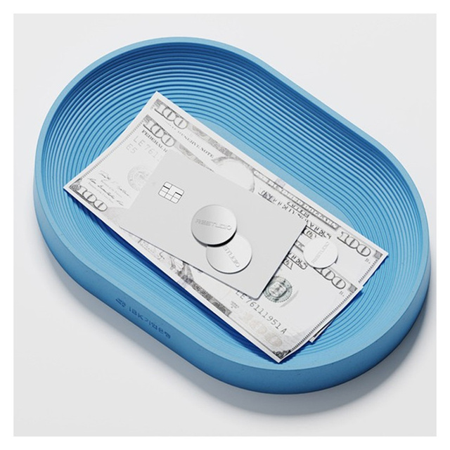 [REVATION] Sustainable Premium Bank money plate wood bio plastic REVATION Recycled PP Sustainable Cosmetic