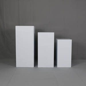 Soporte <span class=keywords><strong>de</strong></span> Pilar Cilíndrico Cuadrado, Exhibidor <span class=keywords><strong>de</strong></span> Buffet para Recepciones <span class=keywords><strong>de</strong></span> Boda, para Pasteles, Flores, Comida, Frutas, Columnas <span class=keywords><strong>de</strong></span> Pedestal, Accesorios - Product Image 1