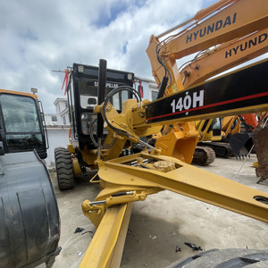 รถเกรดเดอร์มือสอง CAT 140H ขนาด 15 ตัน CATERPILLAR 140 ใบมีดเกรดเดอร์สำหรับงานก่อสร้างหนัก - Product Image 2