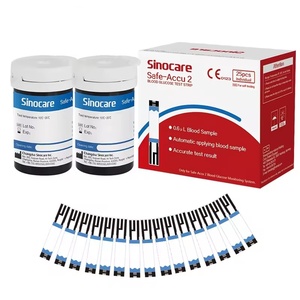 Sinocare Safe ACCU 2 Blood <strong>Glucose</strong> Sensor Blood Sugar <strong>Meter</strong> <strong>Glucose</strong> <strong>Meters</strong> Monitors Glucometer Test Strips - Product Image 6