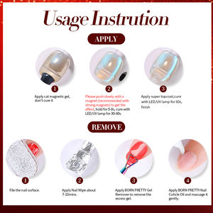 BORN PRETTY PRO 2025 Collection de <span class=keywords><strong>vernis</strong></span> à gel magnétique pour chat de Noël 15ml Hema Tpo Free Brown Red Cat Eyes <span class=keywords><strong>Vernis</strong></span> gel pour salon - Product Image 6