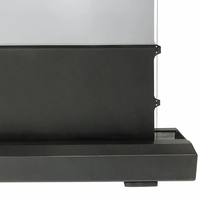 Petit écran mobile rejetant la lumière ambiante de table, écran de projection rétractable électrique HD 16:9 pour le camping de voyage