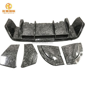 Chất lượng cao xe <span class=keywords><strong>Bumper</strong></span> giả mạo phía sau khuếch tán cho Audi R8 hiệu suất khuếch tán - Product Image 2