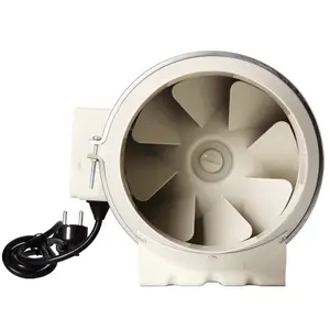 Hydroponic Exhaust Silent Inline Duct Fan with Speed Controller