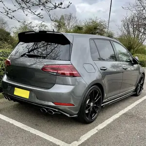 Extensions de Spoiler de toit, ailes pour aileron Oettinger adaptées à Volkswagen Golf MK7 et Mk7.5 noir brillant