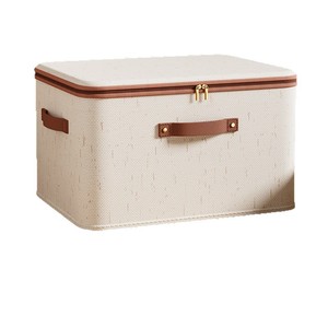 Clothing Organizer Storage Box Rectangle Large Capacity <b>Foldable</b> With PP Board Reinforcement For Home Use - Product Image 5