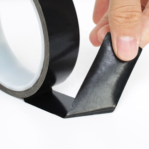 2-Hochtemperatur-hitze beständige Versiegelung Maschinen versiegelung Anti-Sticky Black PTFE-beschichtetes Glasfaser-Glastuch-Silikon klebeband - Product Image 3