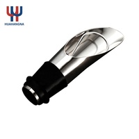 Ensemble d'accessoires pour outils de vin 4 pièces en gros Kit d'ouvre-bouteille en acier inoxydable avec anneau de collier de bouteille verseur Tire-bouchon et coupe-feuille