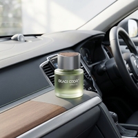 Diffuseur de parfum pour voiture en verre, bouteille suspendue d'huile essentielle, parfum inspiré des créateurs de luxe, senteur intense et longue durée, aromathérapie
