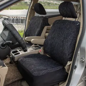 中国制造商定制汽车座椅套6件通用安装鞍座前排汽车座椅套