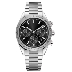 Montre chronographe multifonction pour homme, acier inoxydable 316L, verre saphir, affichage de la date lumineux, bracelet de 20 mm, fabriqué en Chine - Product Image 2