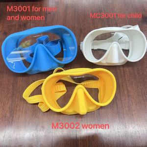 Bộ dụng cụ lặn tự do cao cấp bằng cao su, mặt nạ lặn Triton không bình khí, chuyên nghiệp, họa tiết ngụy trang, kính phân cực nửa mặt - Product Image 3