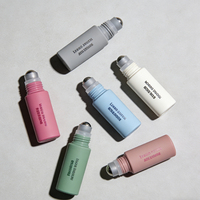 Flacons en verre de luxe de haute qualité pour déodorant et huiles essentielles, vides, avec bille roll-on, 3ml, 5ml, 8ml, 10ml