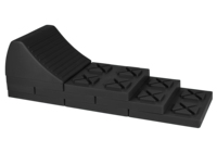 Blocs de nivellement empilables à emboîtement pour RV pour niveler des roues simples, des crics hydrauliques, des crics de langue, des crics de stabilisateur