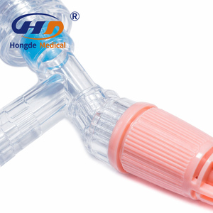 Kit de Conector en Y Médico HD con Válvula Hemostática Tipo Tornillo Corto 8F 9F para Cardiología y Radiología - Product Image 2