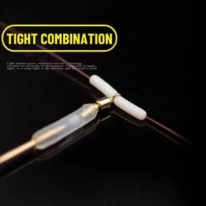 YOUME <strong>Silicone</strong> Fishing <strong>Float</strong> Tube Copper Head Swivel 360 Degree Rotating Anti Knot <strong>Floats</strong> Fishing Accessories - Product Image 3